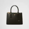 Prada Galleria Medium Crocodile Leather Bag