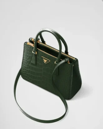 Prada Galleria Medium Crocodile Leather Bag