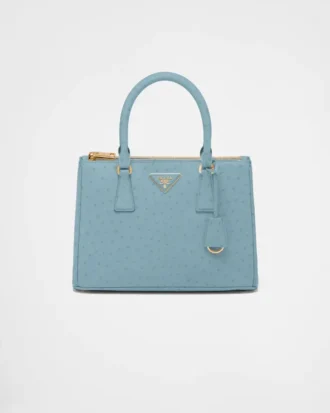 Prada Galleria Medium Ostrich Leather Bag