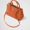 Prada Galleria Medium Ostrich Leather Bag
