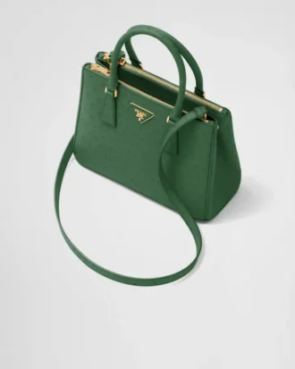 Prada Galleria Medium Ostrich Leather Bag