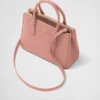 Prada Galleria Medium Ostrich Leather Bag