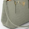 Prada Galleria Mini Crocodile Leather Bag