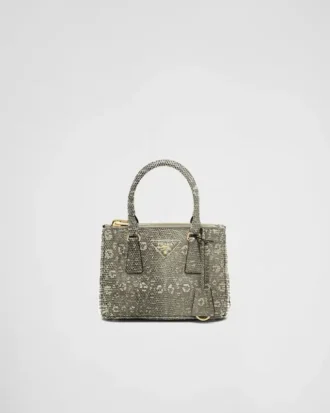 Prada Galleria Mini Lizard Skin Bag