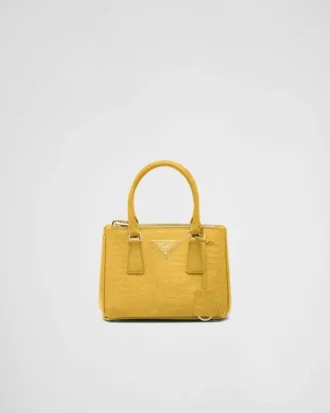 Prada Galleria Mini Lizard Skin Bag