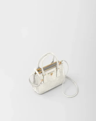 Prada Galleria Mini Lizard Skin Bag