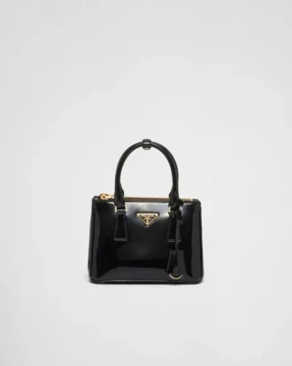 Prada Galleria Mini Patent Leather Bag
