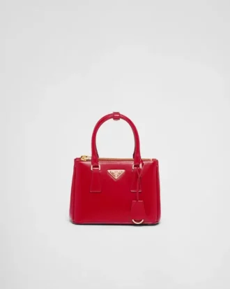 Prada Galleria Mini Patent Leather Bag