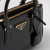 Prada Galleria Mini Patent Leather Bag