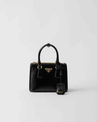 Prada Galleria Mini Patent Saffiano Bag