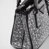 Prada Galleria Mini Satin Bag with Crystals