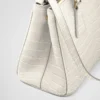 Prada Galleria Small Crocodile Leather Bag