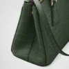 Prada Galleria Small Crocodile Leather Bag