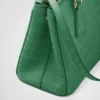 Prada Galleria Small Crocodile Leather Bag