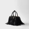 Prada Galleria Small Leather Bag with Fringe