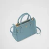 Prada Galleria Small Ostrich Leather Bag