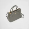 Prada Galleria Small Ostrich Leather Bag