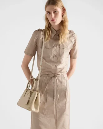 Prada Galleria Small Patent Saffiano Leather Bag