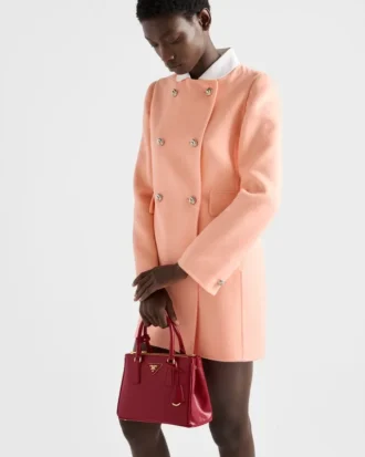 Prada Galleria Small Patent Saffiano Leather Bag