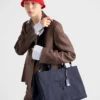 Prada Jardiniare Extra-Large Cotton Canvas Tote Bag