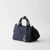 Prada Jardiniare Mini Cotton Canvas Handbag