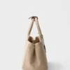 Prada Jardiniare Small Cotton Canvas Bag