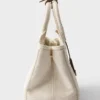 Prada Jardiniare Small Linen Blend Handbag