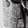 Prada Panier Satin Bag with Crystals