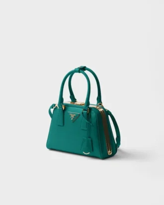 Prada Pyramid Saffiano Leather Mini Bag