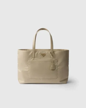 Prada Re-Edition 1978 Large Re-Nylon and Saffiano Leather Tote Bag