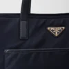 Prada Re-Edition 1978 Large Re-Nylon and Saffiano Leather Tote Bag
