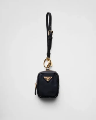 Prada Re-Edition 1978 Re-Nylon Mini-Pouch with Keychain