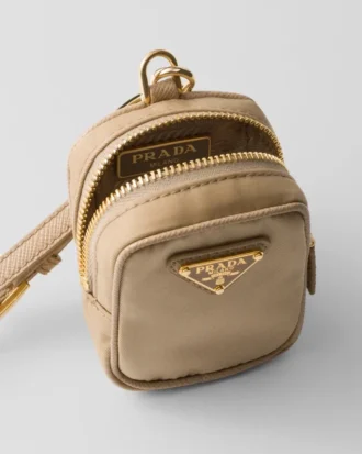Prada Re-Edition 1978 Re-Nylon Mini-Pouch with Keychain