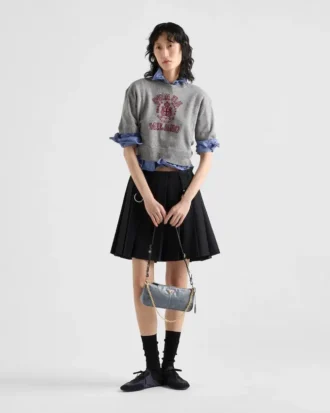 Prada Re-Edition 2002 Medium Leather Shoulder Bag