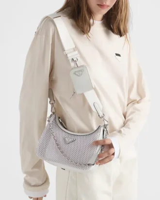 prada re edition 2005 mesh and brushed leather bag 2 1 330x413 - Prada Re-Edition 2005 Mesh and Brushed Leather Bag