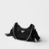 Prada Re-Edition 2005 Mesh and Brushed Leather Bag