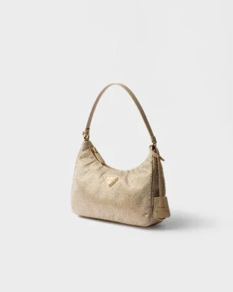 prada re edition 2005 mini crystal studded satin bag 2 1 330x413 - Prada Re-Edition 2005 Mini Crystal-Studded Satin Bag