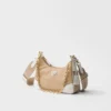 Prada Re-Edition 2005 Re-Nylon and Saffiano Leather Bag with Charm