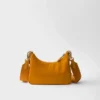 Prada Re-Edition 2005 Re-Nylon and Saffiano Leather Bag with Charm