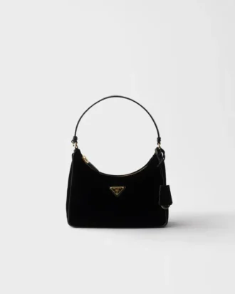 Prada Re-Edition 2005 Velvet and Saffiano Mini Bag