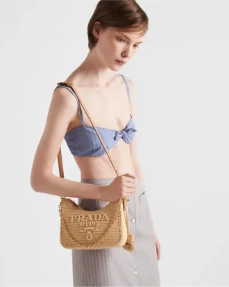 Prada Re-Edition Mini Crochet Bag