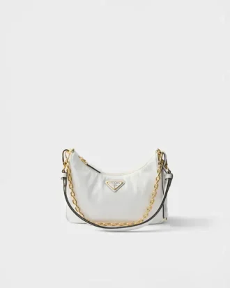 Prada Re-Edition Mini Naplak Patent Leather Bag