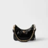 Prada Re-Edition Mini Naplak Patent Leather Bag