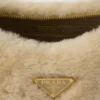 Prada Re-Edition Mini Shearling Bag