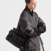 Prada Route Large Leather Tote Bag