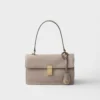 Prada Soft Sound Medium Leather Shoulder Bag