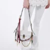 Prada Soft Sound Small Leather Shoulder Bag with Charms