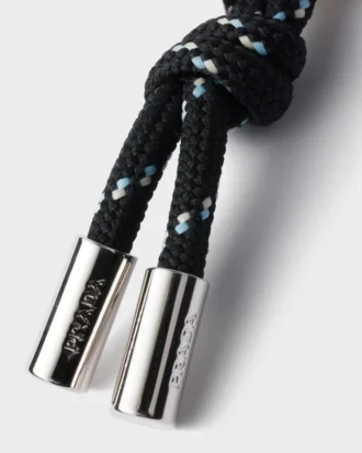 Prada Speedrock Cord Key Ring