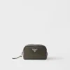 Prada Speedrock Re-Nylon and Leather Pouch