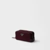 Prada Speedrock Re-Nylon and Leather Pouch